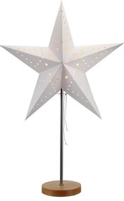 Markslöjd 700688 - Vianočná dekorácia MIKKE 1xE14/25W/230V biela 64 cm ML0901