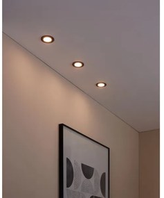 Eglo 31743- Sada 3xLED stmievateľné svietidlá FUEVA-Z 1xLED/2,8W/230V IP44 čierna