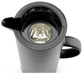 Čierna termo a antikoro kanvica Hendi, 1 l