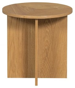 Okrúhle odkladacie stolíky v súprave 2 ks ø 45 cm Lina – WOOOD