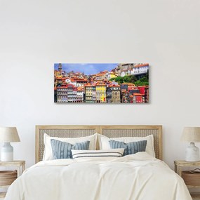 Obraz - Ribeira, Portugalsko (120x50 cm)