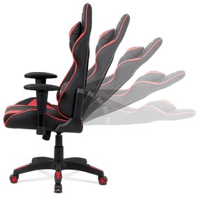 Autronic KA-F03 RED Kancelárska stolička