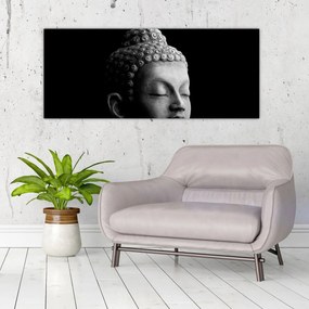 Obraz - Budha, portrét (120x50 cm)