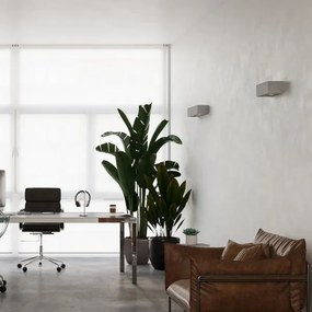 Sollux SL.0993 - Nástenné svietidlo VEGA 2xE27/60W/230V 50 cm betón