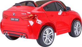 Ramiz BMW X6M XXL pre 2 deti Červené SUV + Pilot + Eco koža
