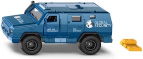 SIKU Super – bezpečnostné auto pre prepravu peňazí a cenností s nálepkami, 1:50