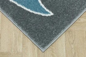 Detský koberec LIMA M043A krémový / svetlosivý