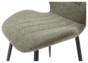 Zelené jedálenské stoličky v súprave 4 ks Muli – Marckeric