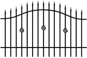 Plotový panel Marika 2x1,2m m ZN