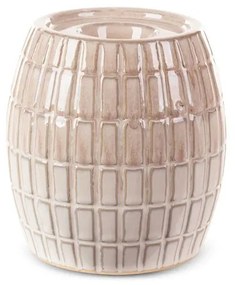 EUROFIRANY Dekoratívna váza 13 cm x 15 cm krémová