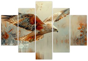 Obraz - Dravý vták (150x105 cm)