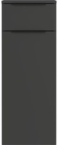 Antracitová vysoká závesná kúpeľňová skrinka 36x93 cm Crandon – Germania
