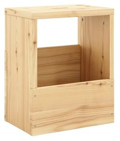 Nočný stolík z borovicového dreva v prírodnej farbe Grab It – Karup Design