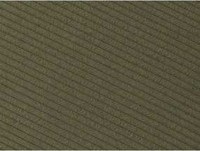 Zelená menčestrová pohovka 242 cm Giorgia – Bobochic Paris