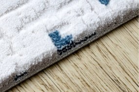 Koberec AKRYL DIZAYN 8840 slonová kosť / nebeský