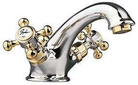 Sapho - Umývadlová batéria s výpustou ANTEA zlatá