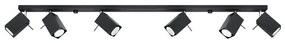 Sollux SL.0460 - Bodové svietidlo MERIDA 6xGU10/40W/230V čierna