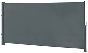 Bočná markíza na terasu nastaviteľná zástena na terasu 350x180cm sivá