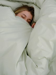 Bavlnené obliečky Renforcé - Jasmine šalviová