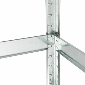 Fistar Regál 1800x400x400 mm kovový zinkovaný 5-policový, nosnosť 875 kg