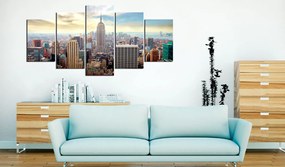 Artgeist Obraz - Morning in New York City Veľkosť: 200x100, Verzia: Na talianskom plátne