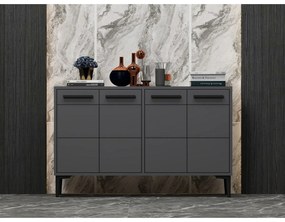 Skrinka Stria Anthracite