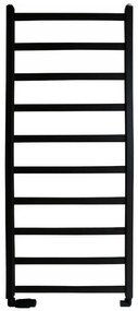 Regnis DEX, Vykurovacie teleso 430x1520mm, 642W, čierna matná, DEX150/40/BLACK