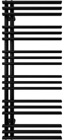 Cerano Burke, vykurovacie teleso 1200x500 mm, 562W, pripojenie D5, čierna matná, CER-CER-429634