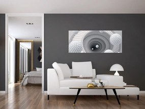 Obraz 3D abstrakcie (120x50 cm)