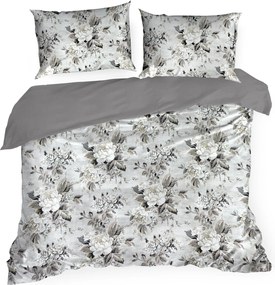 SATÉNOVÉ OBLIEČKY SPRING62 200X220 CM, 2 KS 70X80 CM KVETY