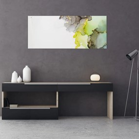 Obraz - Abstraktné umenie atramentom (120x50 cm)