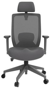Liftor Space ergonomická kancelárska stolička, sivá