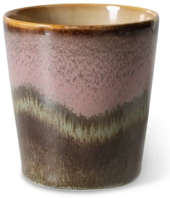 HK living Kameninový hrnček Coffee mug 70's Torrent 230 ml
