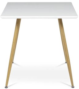Autronic BONTEC Jedálenský stôl 140x80cm, mdf HT-W1214 WT Farba: Biela