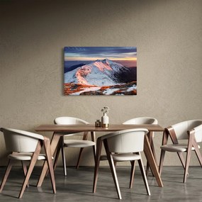 Obraz - Zimná horská panoráma II. (90x60 cm)
