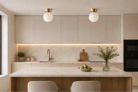 Brilagi - Bodové svietidlo MILO 1xE27/60W/230V zlatá