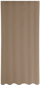 Dekorstudio Jednofarebný záves mocca ZMA15 Varianta: Výška závesu: 250 cm