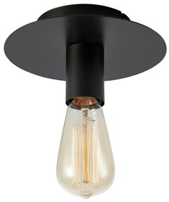 Markslöjd 108540 - Stropné svietidlo PIATTO 1xE27/40W/230V čierna