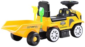 Traktor s prívesom Jokomisiada ZA3746 - žltý