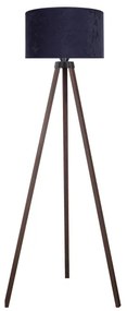 Brilagi - Stojacia lampa VELVET 1xE27/60W/230V hnedá/modrá