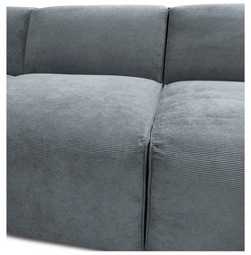 Sivá menčestrová rohová pohovka (ľavý roh) Sting – Scandic