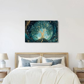Obraz – Strom života vo vesmíre (90x60 cm)