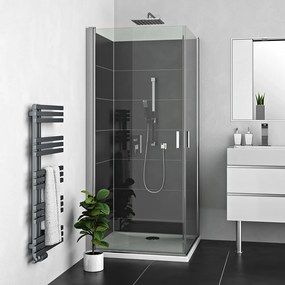 Roltechnik Outlet Štvorcový alebo obdĺžnikový sprchovací kút LZCO1+LZCO1 - bez vaničky ROTH-Variant: šírka prvých dverí: 100 cm, šírka druhých dverí:…