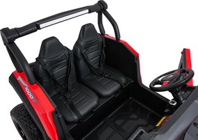 Ramiz Elektrická bugina Gravity pre deti červená + pohon 4x4 + diaľkové ovládanie