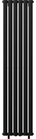 Mexen Dallas, vykurovacie teleso 1600 x 360 mm, 1039 W, čierna, W214-1600-360-00-70