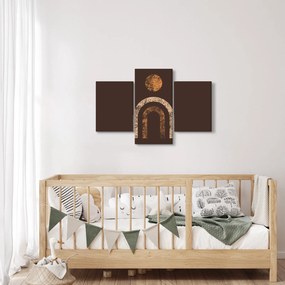 Obraz - Oranžové oblúky N⁰1 (90x60 cm)