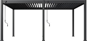 Bioklimatická pergola INTRO NEO 5,3X3m hliník+oceľ, voľne stojaca