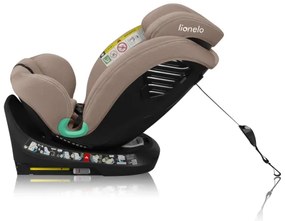 Lionelo - Otočná autosedačka s bázou BASTIAAN ONE i-Size 40-150 cm, piesková