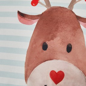 Detské bavlnené obliečky FYNN FROST svetlomodré Rozmer obliečky: 80 x 80 cm | 135 x 200 cm