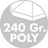 Derby ALUPRO 500x500x500 cm – slnečná clona, 100 % polyester